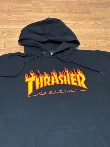 트레셔 THRASHER 파이어 후드티
