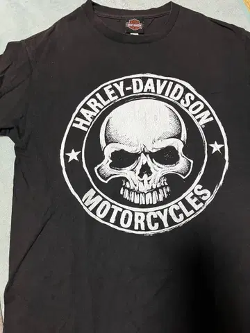 Harley-Davidson 스컬 T셔츠 M 사이즈