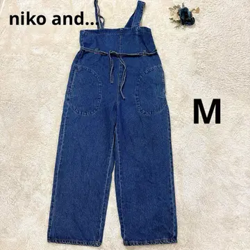 niko and - 데님 살로펫 오버롤 M 사이즈 여성용