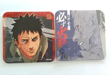 우치하 오비토 코스터 2개 세트 NARUTO