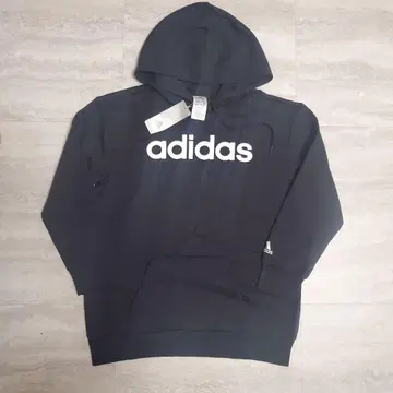 adidas 아디다스 리니어 로고 후드 맨투맨 L 사이즈 속기모