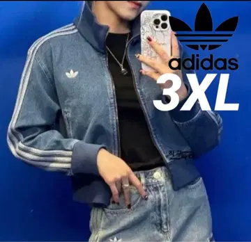 adidas 아디컬러 데님 여성용 아디다스 저지 트랙탑