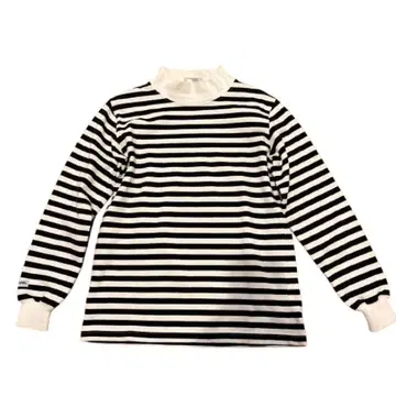 캐나다제 단종 콜라보 [바바리안] 프리커즈 별주 모크넥 보더 티셔츠