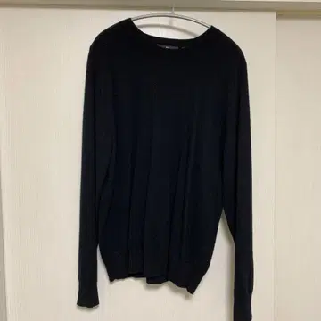 UNIQLO +J 캐시미어 블렌드 크루넥 스웨터 블랙 M