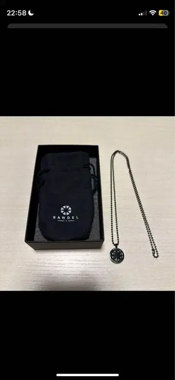 BANDEL 반델 티타늄 목걸이