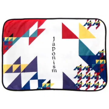 Japonism 기하학 패턴 타월 약 70cm x 50cm