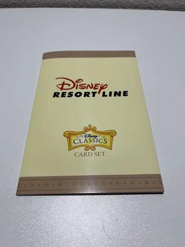 Disney Resort Line 디즈니 클래식 카드 세트