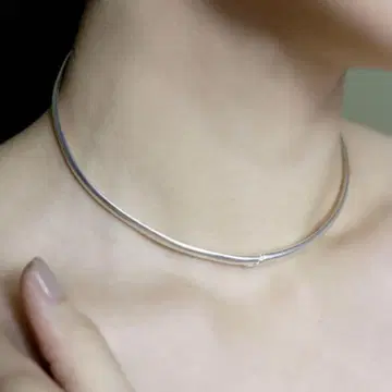 SILVER925 요크 초커 ten.