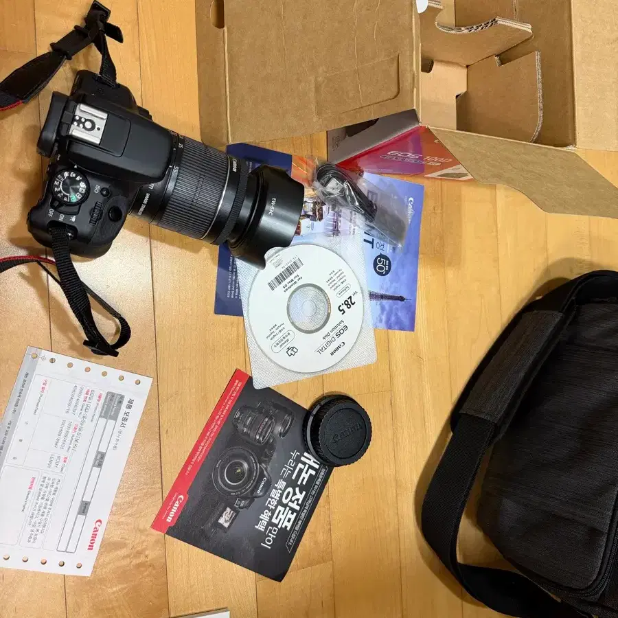 캐논 EOS 100D EF-S 18-55mm 렌즈