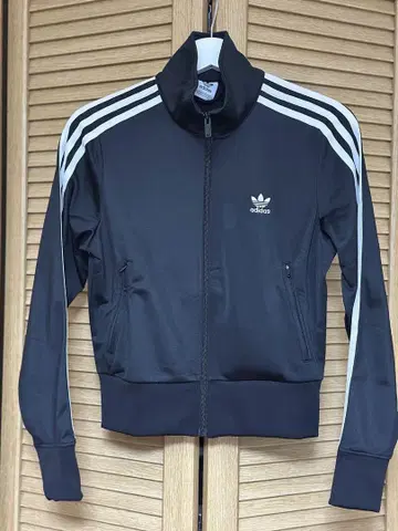 미사용 새상품/adidas 블랙 저지 M 3선 라인