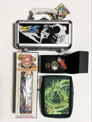 세일 [드래곤볼] 손목시계 카드 케이스 알루미늄 다이렉트 보틀 파우치