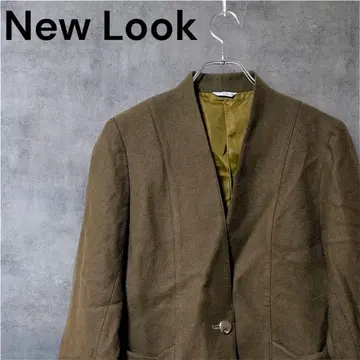 [ New Look ] (M) / 여성용 울 테일러드 자켓 카키