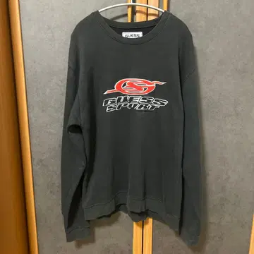 GUESS SPORT 트레이닝복 맨투맨 블랙 90s 00s 구제 의류