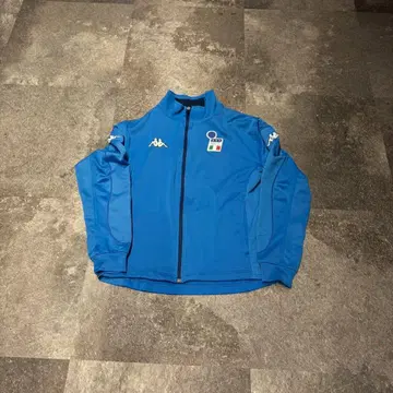 Kappa ITALIA 트랙 자켓 블루 자수 로고 Y2K