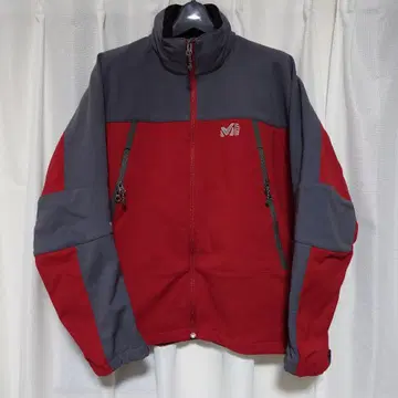 MILLET 밀레 윈드스토퍼 자켓 빨간색 M