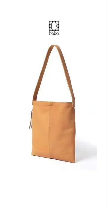 hobo 카멜 가죽 숄더백
