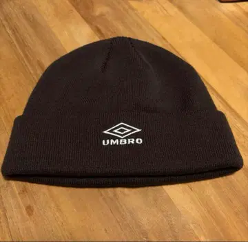 UMBRO 엄브로 별주 니트 모자 비니 블랙 레어 스트릿