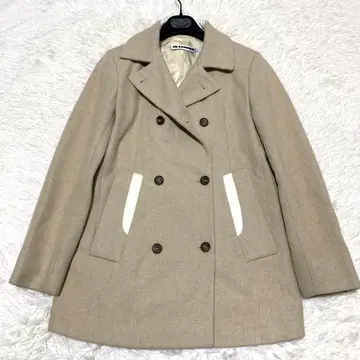 새상품급 질 샌더 캐시미어 혼방 더블 코트 자켓