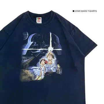 STAR WARS 폭스 XL 반팔 티셔츠 영화 무비티 밴딩티