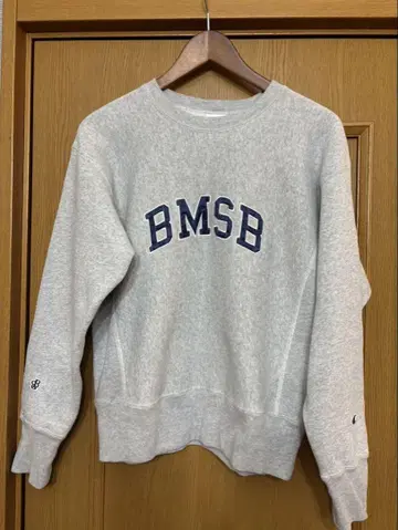 Champion x BEAMS BOY / 별주 리버스 위브 맨투맨