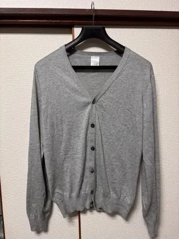 타카시로 고 nextraveler 메리노울 가디건 L size 그레이