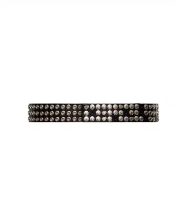 RACER WORLDWIDE 'BLACK BUTTON BELT'