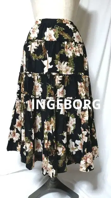 INGEBORG 백합 스커트