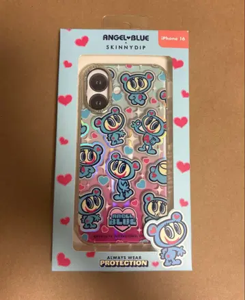 iPhone16 엔젤 블루 iPhone 케이스 스키니딥