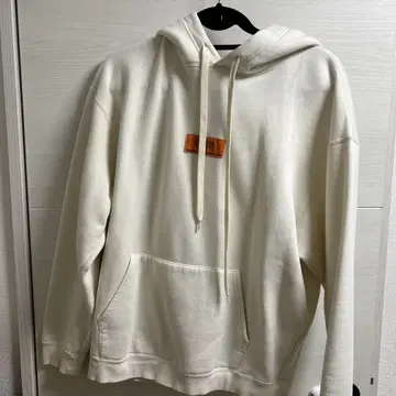 새상품급 UNIVERSAL OVERALL 아이보리 후드티 M 사이즈