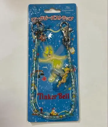DisneyCLASSICS 롱 비즈 스트랩 팅커벨 디즈니