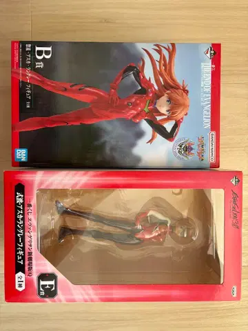 신세기 에반게리온 아스카 랑그레이 1/8 피규어 2대 세트