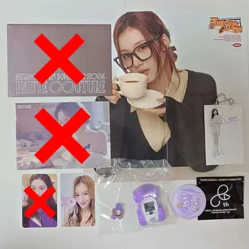 TWICE MISAMO 사나 트레이딩 카드 랜덤 캔뱃지 묶음 판매