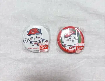 치이카와 히로시마 카프 캔뱃지 2개 세트