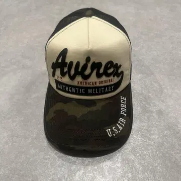 Avirex 카모플라쥬 야구 모자