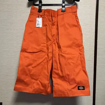 Dickies 오렌지 숏팬츠 30