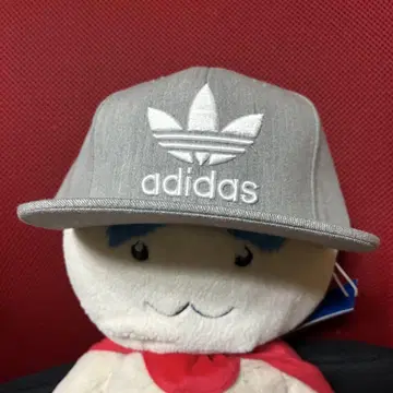 adidas 구 로고 캡 새상품 그레이