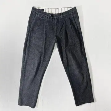 시르코로 1901 트위드 스트레치 투 턱 팬츠 44 그레이