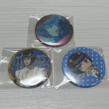 죠죠 브루노 부챠라티 캔뱃지 3개 세트