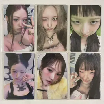 IVE SECRET AISMART 아스마트 트레이딩 카드 6장 컴프