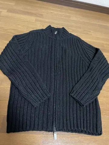 [ 체루티 1881 ] 집업 스웨터 니트 [ 버진 울 ] 사이즈 48