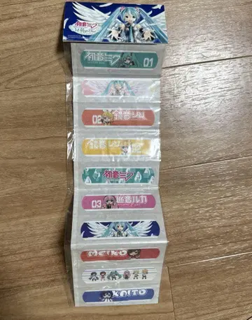 레어템 하츠네 미쿠 반창고 윙샵 미개봉 미사용