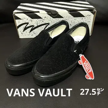 [ 단종 새상품 ] VANS VAULT 슬립온 벨벳 블랙 27.5