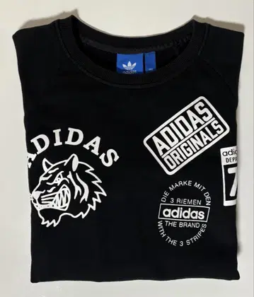 adidas 블랙 맨투맨 트레이닝복