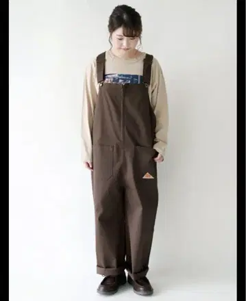 KELTY 트윌 지퍼 살로펫 Samansa Mos2 브라운