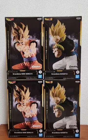 [드래곤볼] Grandista 손오공- II & 오지터 4점 세트