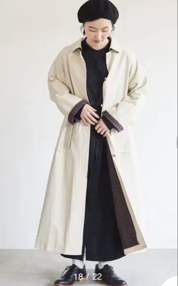 새상품급 l'atelier du savon 트윌 코트 마가렛호웰 팬에게도