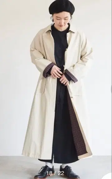 새상품급 l'atelier du savon 트윌 코트 마가렛호웰 팬에게도