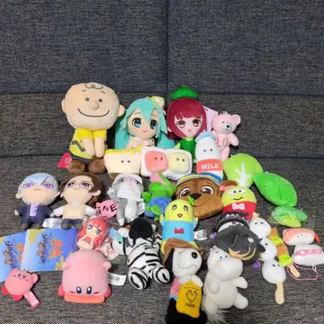 캐릭터 애니메이션 봉제 인형 마스코트 묶음 판매