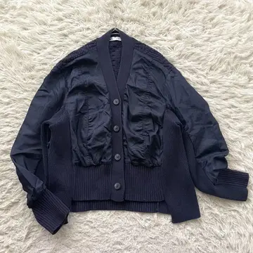 ZARA 대비 니트 케이블 가디건