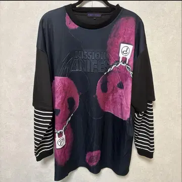 FUNKY PANDA 미션 매니페스토 T셔츠
